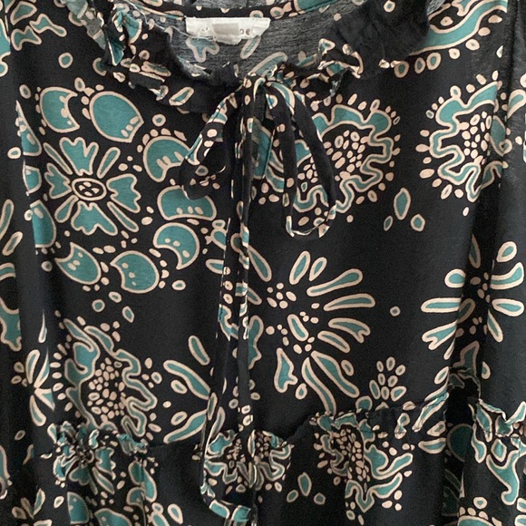 Dark Navy and White Spaghetti Strap Maxi Sundress - Picture 5 of 7